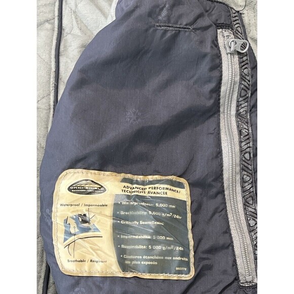 COLUMBIA CHARCOAL GRAY WOMENS WATERPROOF INSULATED JACKET SMALL - Picture 9 of 13